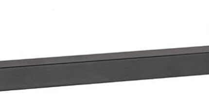 System 50 cm çekme/sürgü kapı kolu siyah renk