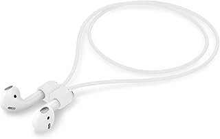 eloen Airpods ile Uyumlu Kulaklık Askısı Boyunluk Aparatı Mıknatıslı AirPods Uyumlu Kulaklık Askısı (Beyaz)
