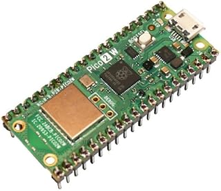 Raspberry Pi Pico 2 W (Pin Başlıkları Lehimlenmiş)