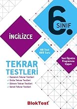 Bloktest Yayınları 6. Sınıf İngilizce Tekrar Testleri 2021-2022