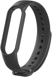Kyver Silikon Kordon, Mi Band 5 ve Mi Band 6 ile Uyumlu - Ayarlanabilir, Rahat, Ter ve Suya Dayanıklı Bileklik