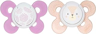 Chicco Physio Comfort Silikon Emzik (6-16 Ay, 2'li), Pembe