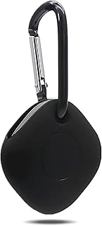 Microsonic Samsung Galaxy SmartTag için Kılıf, Silikon Anahtarlık Siyah