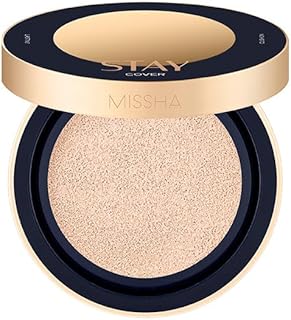 MISSHA Uzun Süre Kalıcı, Yüksek Kapatıcılık Sağlayan Cushion SPF40++ 15g Stay Cushion (No.21P)