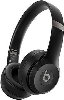 Beats Solo 4 — Kablosuz Bluetooth Kulak Üstü Kulaklık, Apple ve Android ile Uyumlu, 50 Saate Dinleme Süresi – Mat Siyah