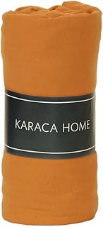 Karaca Penye Fitted Çarşaf Çift Kişilik Orange 160X200+30