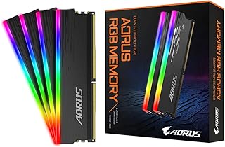 GIGABYTE AORUS RGB Memory Bellek DIMM Kit 16GB, ‎DDR4 SDRAM, ‎3733 MHz, ‎GP-ARS16G37D