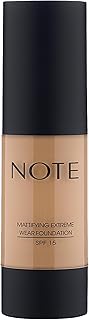Note Cosmetique Mattifying Extreme Wear Mat Bitişli SPF 15 Kapatıcı Fondöten, 04 Sand