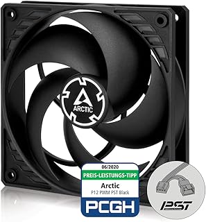 ARCTIC P12 PWM PST 120 mm Siyah Kasa Fanı(ACFAN00120A)