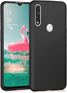 Microsonic Matte Silicone Oppo A31 için Kılıf Siyah [A31 ile Uyumlu Kılıf - Siyah]