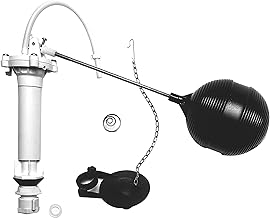 Danco 80816 Komple Tuvalet Tamir Takımı Doldurma Vanası, Sineklik, Çubuk, Şamandıra Değiştirme, Beyaz