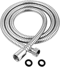NEROLIA - 200cm Ekstra Uzun Duş Spirali/Patlamaya Dayanımlı Yüksek Basınçlı 2 Metre Banyo Hortumu/Paslanmaz, Su Tasarruflu EPDM Duş Borusu (%100 Yerli Üretim)