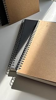 Fark Tanıtım Spiralli Defter, Siyah Kapaklı B5 Boyutunda (182x257 mm), 100 Yaprak (Çizgisiz)