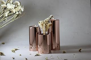 DECOVALEIRA 3'lü Tealight Mumluk Seti (BAKIR)