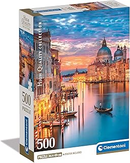 CLEMENTONI 500 el. Compact Lighting Venice [PUZZLE]