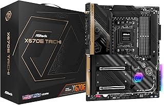 ASRock X670E Taichi RGB EATX Anakart AMD AM5 Ryzen 8000 ve 7000, DDR5, 4x M.2 SSD, AMD EXPO, WiFi 6E