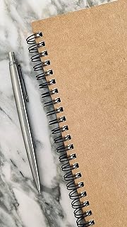 Fark Tanıtım Spiralli Notebook, Kraft Kapaklı, A5 Boyut (15x21 cm), 100 Yaprak (Noktalı)