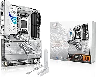 ASUS ROG STRIX X870-A GAMING WIFI AMD X870 AM5 DDR5 8000 DP HDMI 2xUSB4 4x M2 USB3.2 WiFi 7 + BT AURA RGB 5Gbit LAN ATX 16+2+2 Güç Aşamaları, Çift USB4, 4xM.2 slot Anakart