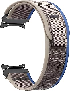 Rongep Travel Loop 20mm Kumaş Kordon Samsung Galaxy Watch FE/7/6/5/4 Serisi İçin (40mm/44mm) Terletmeyen Rahat ve Hafif Kayış Watch 6/4 Classic (47/43/42mm) Watch 5 Pro 45mm Uyumlu