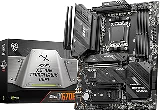 MSI MAG X670E TOMAHAWK WIFI AM5 DDR5 6600MHZ(OC) 4x M.2 USB 3.2 HDMI DP 2.5G LAN AMD WIFI 6E RGB ATX Anakart
