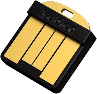Yubico YubiKey 5 Nano - İki Faktör Kimlik Doğrulama USB Güvenlik Anahtarı, USB-A Bağlantı Noktasına Uyar - Çevrimiçi Hesaplarınızı Şifre Than ile Koruyun, Fido Sertifikalı USB Şifre Anahtarı, Ekstra Kompakt Boyut
