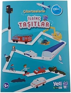 Çıkartmalarla İlginç Taşıtlar Renkli 6+