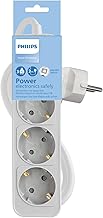 Philips 3'lü Çocuk Korumalı priz 3 M Beyaz, CHP2134WB/62