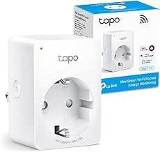 TP-Link Tapo P110, Mini Akıllı Wi-Fi Soketi, Enerji İzleme, Amazon Alexa ve Google Home ile Çalışır, Uzaktan Kontrol, Cihaz Paylaşımı, Hub Gerekmez