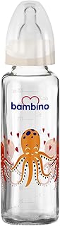 Bambino Cam Biberon 225 ML -Blister- 0-6 AY (Renkli Ahtapot)
