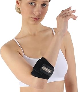 Flexy Medical Dirsek Ağrısı için Ayarlanabilir Epikondilit Bandajı, Medial Lateral Ağrı ve Tendinit için Dirsek Bandajı, Golfçü ve Tenisçi Dirseği, Dirsek Ağrısı, Dirsek Desteği, Bursit, Dirsek Bandı