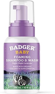 Badger Bebek Gece-Gece Köpüklü Şampuan ve Yıkama