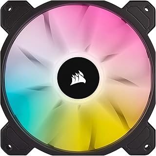 Corsair SP Serisi, iCUE SP140 RGB ELITE, 140mm, PWM, Corsair AirGuide Teknolojisi, RGB Fan (CO-9050110-WW)