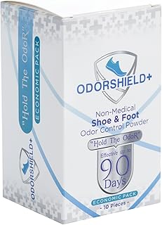 Odorshield+ 10 Adet Ayak Koku Giderici - Ayakkabı Koku Giderici Toz - AYAK KOKUSUNA SON