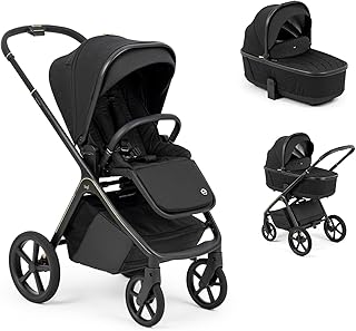 Bagi Heritage Portbebeli Set Bebek Arabası Black