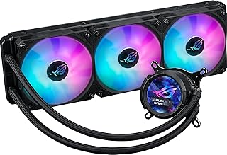 ASUS ROG STRIX LC III 360 ARGB LCD CPU SIVI SOĞUTUCU, 2.1" IPS LCD, ASETEK'İN YENİ GEN7 V2 POMPASI VE PREMIUM ROG ARGB FANLAR