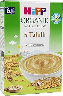 Hipp Organik 5 Tahıllı Tahıl Bazlı Ek Gıda 200 Gr 1 Paket(1 X 200 G)